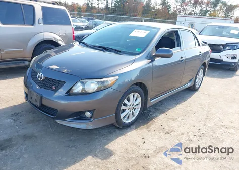 2010 Toyota Corolla S из США, поврежденный, VIN 2T1BU4EE8AC517546